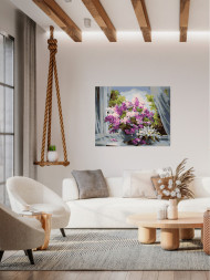 Raqamlar bo&#039;yicha rasm &quot;Gullar guldastasi&quot;