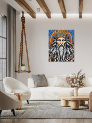 Картина по номерам &amp;quot;Король с седой бородой&amp;quot;