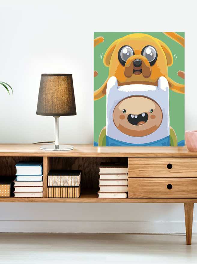 Raqamlar bo‘yicha rasm &amp;quot;Sarguzashtlar vaqti&amp;quot;