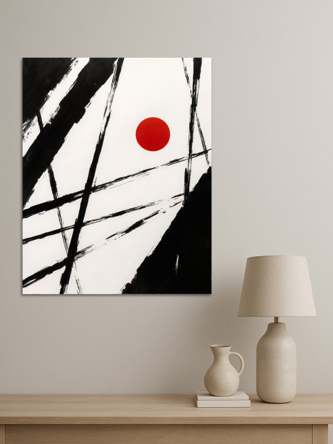 Постер на холсте &amp;quot;Контрастные пересечения&amp;quot;