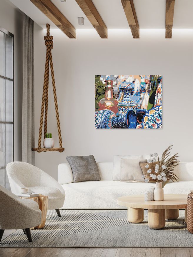 Картина по номерам &amp;quot;Узбекская керамика&amp;quot;