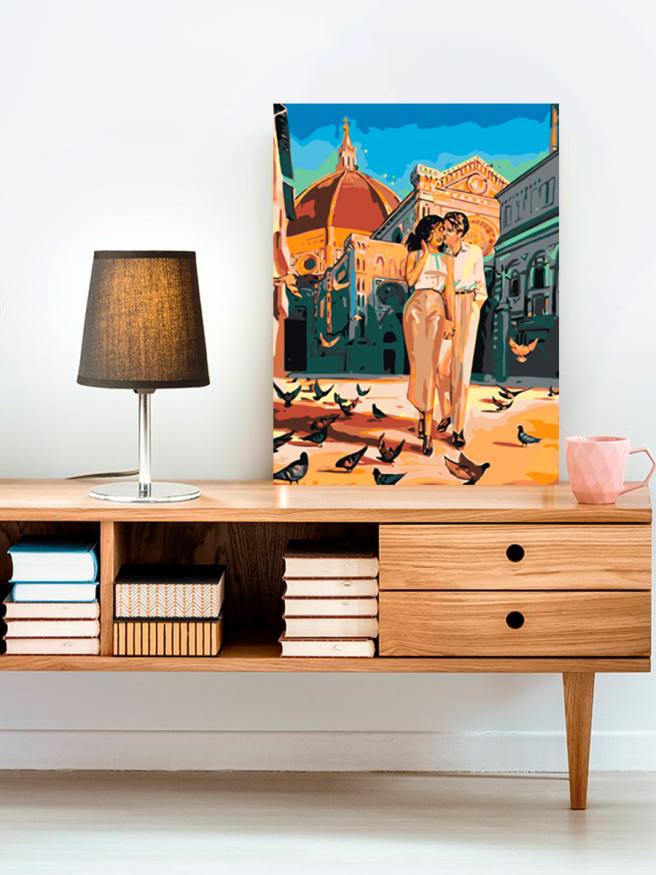 Raqamlar bo&amp;#039;yicha rasm &amp;quot;Maydon bo&amp;#039;ylab sayr&amp;quot;