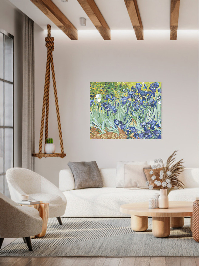 Raqamlar bo&amp;#039;yicha rasm &amp;quot;Vinsent Van Gog - Irislar&amp;quot;