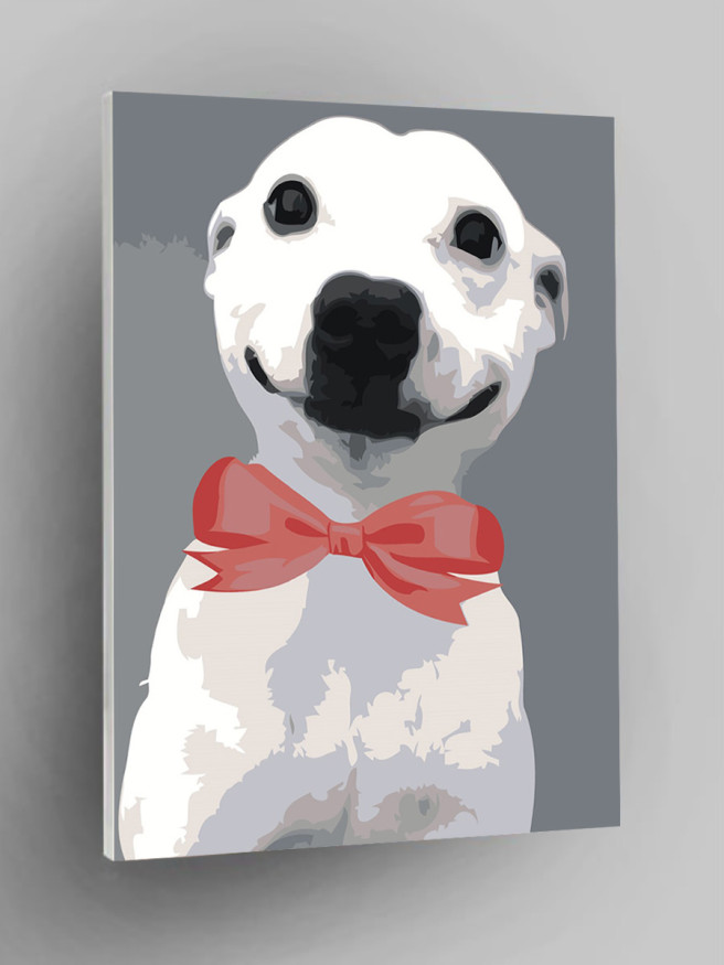 Raqamlar bo&amp;#039;yicha rasm &amp;quot; Qiziqarli it&amp;quot;