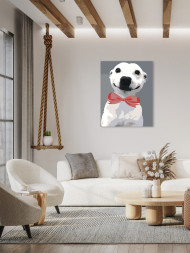 Raqamlar bo&#039;yicha rasm &quot; Qiziqarli it&quot;