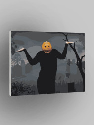 Raqamlar bo&#039;yicha rasm &quot;Meme Inson-qovoq raqsga tushmoqda 3&quot; 