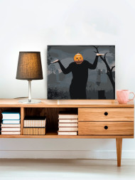 Raqamlar bo&#039;yicha rasm &quot;Meme Inson-qovoq raqsga tushmoqda 3&quot; 