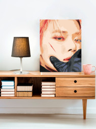 Raqamlar bo&#039;yicha rasm &quot;BTS-dan K-Pop rassomi Yeonjun&quot;