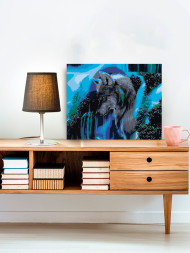 Картина по номерам &amp;quot;Волк&amp;quot;