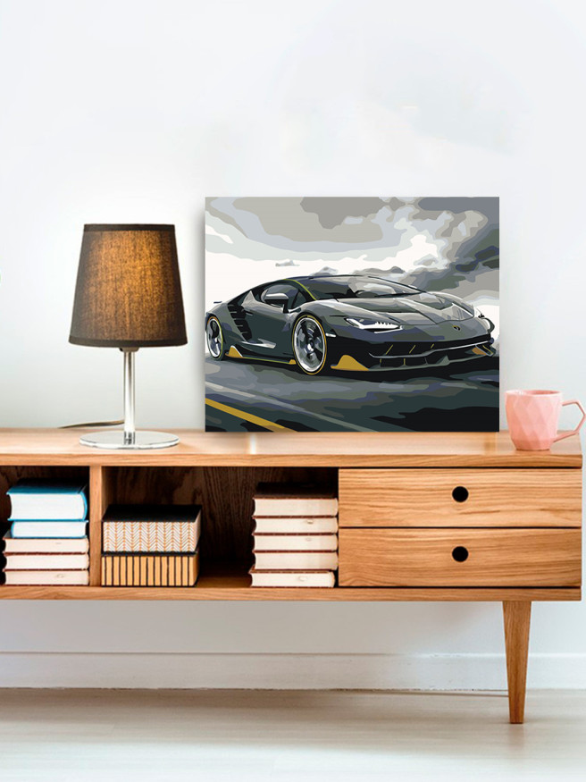 Raqamlar bo&amp;#039;yicha rasm &amp;quot;Lamborghini&amp;quot;