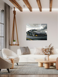 Raqamlar bo&#039;yicha rasm &quot;Lamborghini&quot;