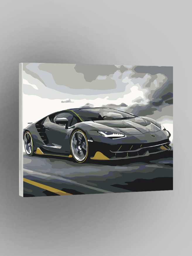 Raqamlar bo&amp;#039;yicha rasm &amp;quot;Lamborghini&amp;quot;