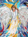 Картина по номерам &amp;quot;Белый ангел&amp;quot;