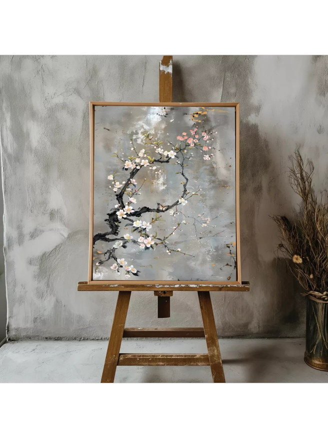 Постер на холсте &amp;quot;Цветение сакуры&amp;quot;