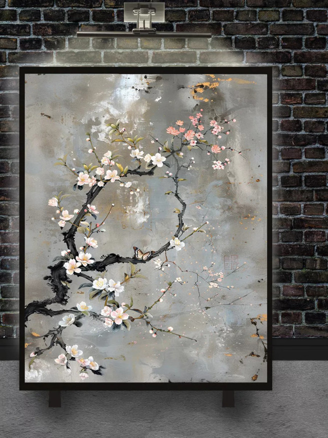 Постер на холсте &amp;quot;Цветение сакуры&amp;quot;