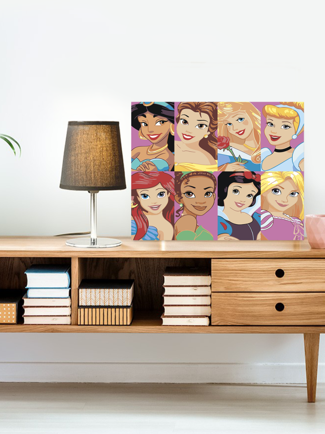 Raqamlar bo‘yicha rasm &amp;quot;Disney malikalari&amp;quot;