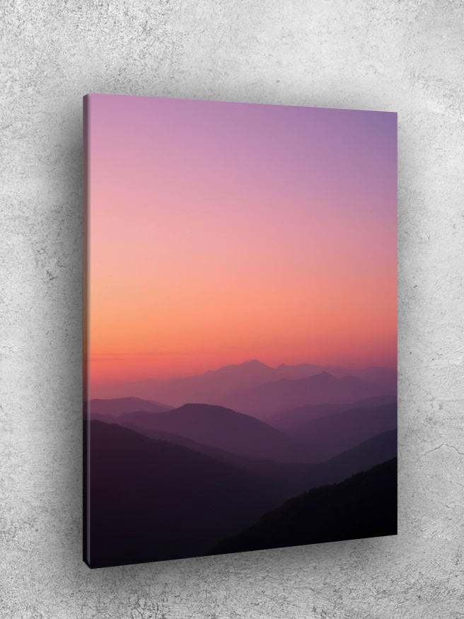 Постер на холсте &amp;quot;Вечерние очертания&amp;quot;