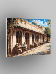 Картина по номерам "Старая чайхана"
