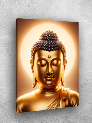 Постер на холсте &amp;quot;Золотое сияние Будды&amp;quot;
