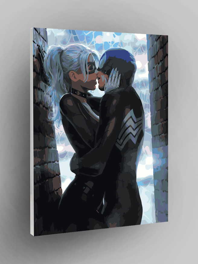 Raqamlar bo&amp;#039;yicha rasm &amp;quot;Superqaxramonlar o&amp;#039;pishishi&amp;quot;