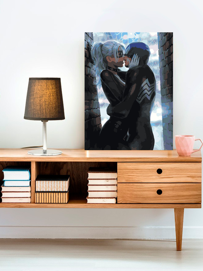 Raqamlar bo&amp;#039;yicha rasm &amp;quot;Superqaxramonlar o&amp;#039;pishishi&amp;quot;