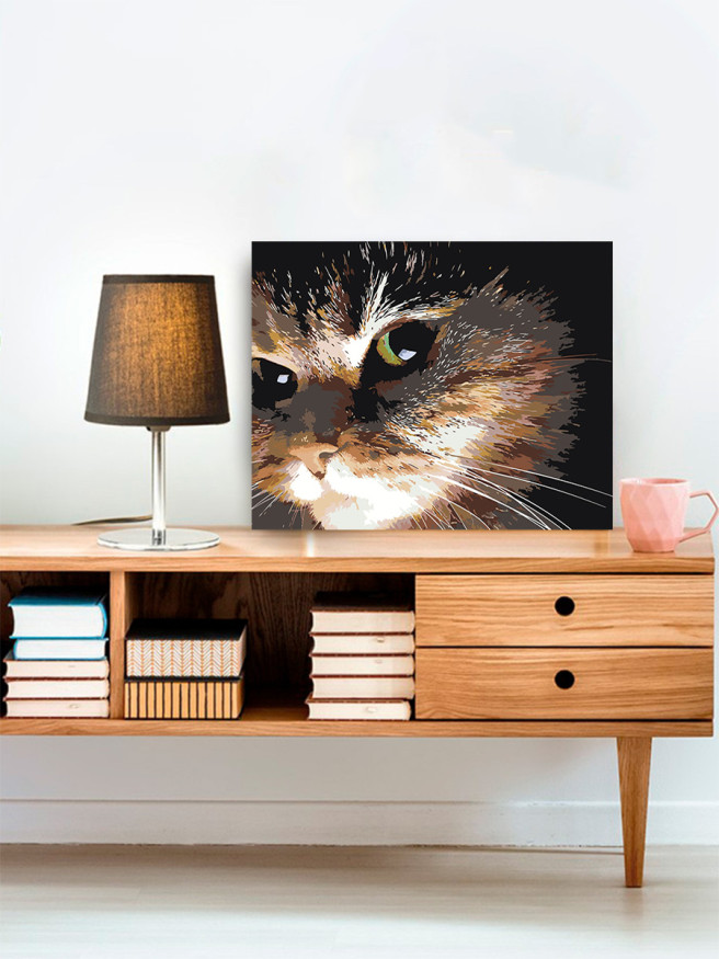 Картина по номерам &amp;quot;Рыжий кот&amp;quot;