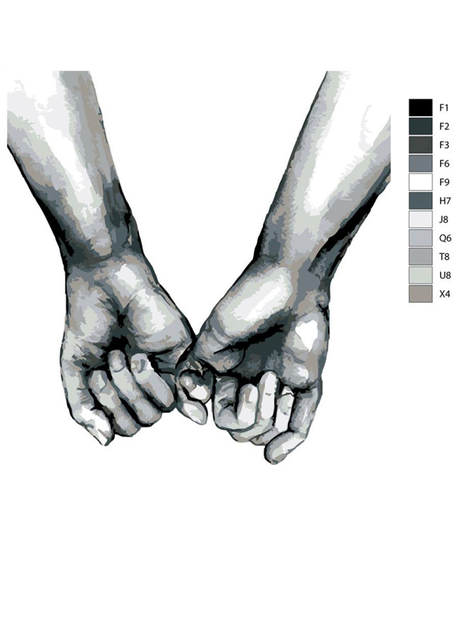 Картина по номерам &amp;quot;Дружба&amp;quot;