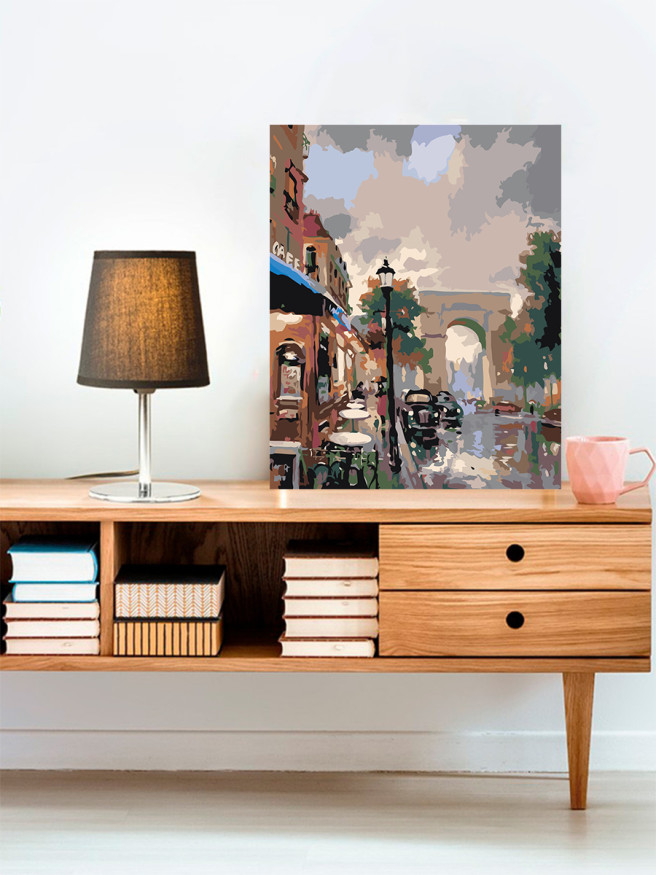 Raqamlar bo&amp;#039;yicha rasm &amp;quot;Shahar manzarasi&amp;quot;