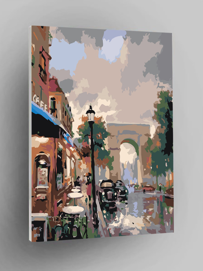 Raqamlar bo&amp;#039;yicha rasm &amp;quot;Shahar manzarasi&amp;quot;