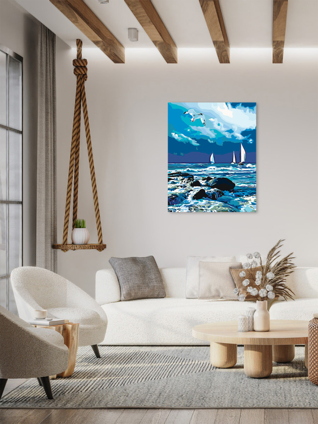 Картина по номерам &amp;quot;Море&amp;quot;