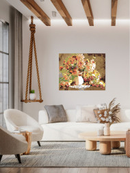 Картина по номерам &amp;quot;Ваза с цветами&amp;quot;