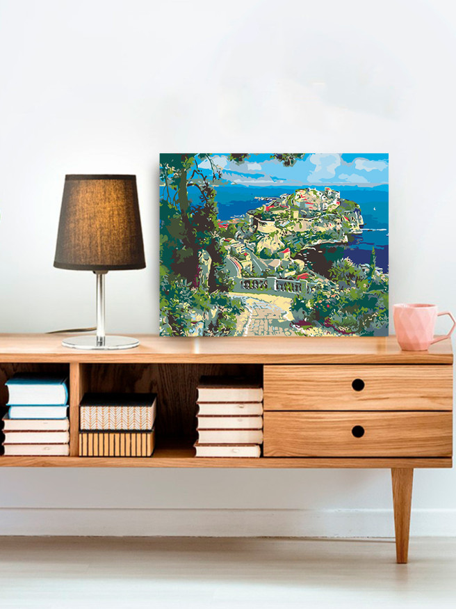 Raqamlar bo&amp;#039;yicha rasm &amp;quot;Manzara&amp;quot;