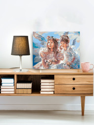 Картина по номерам &amp;quot;Дети-ангелочки&amp;quot;