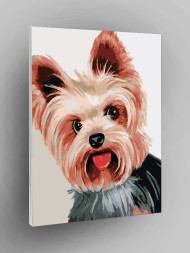 Raqamlar bo&#039;yicha rasm &quot;Kuchuk rasmi&quot;