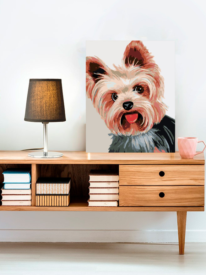 Raqamlar bo&amp;#039;yicha rasm &amp;quot;Kuchuk rasmi&amp;quot;