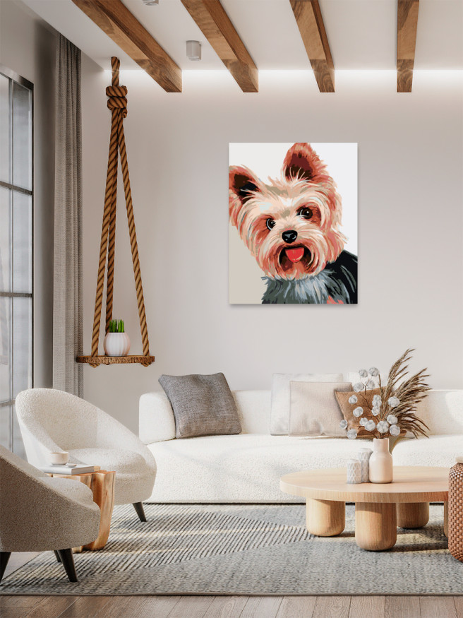 Raqamlar bo&amp;#039;yicha rasm &amp;quot;Kuchuk rasmi&amp;quot;