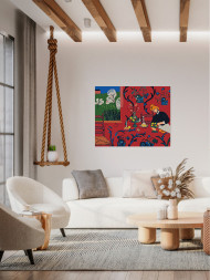 Raqamlar bo&#039;yicha rasm &quot;Anri Matisse - Qizil xona&quot;