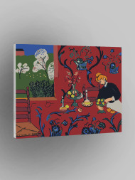 Raqamlar bo&#039;yicha rasm &quot;Anri Matisse - Qizil xona&quot;