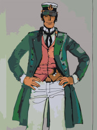 Raqamlar bo&#039;yicha rasm &quot;Moda yigit&quot;