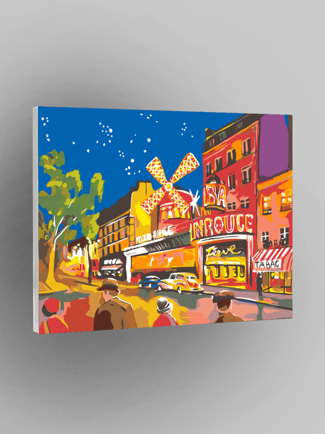 Картина по номерам &amp;quot;Ночной город&amp;quot;