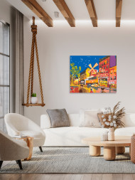 Картина по номерам &amp;quot;Ночной город&amp;quot;