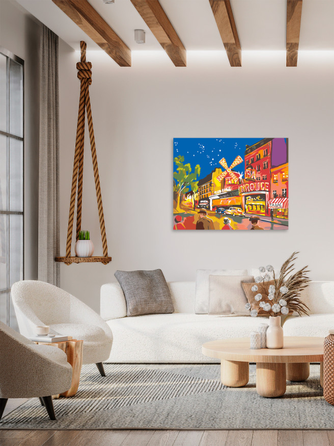 Картина по номерам &amp;quot;Ночной город&amp;quot;