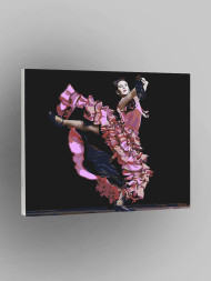 Картина по номерам &amp;quot;Девушка в танце&amp;quot;