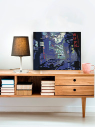 Картина по номерам &amp;quot;Заброшенный город&amp;quot;