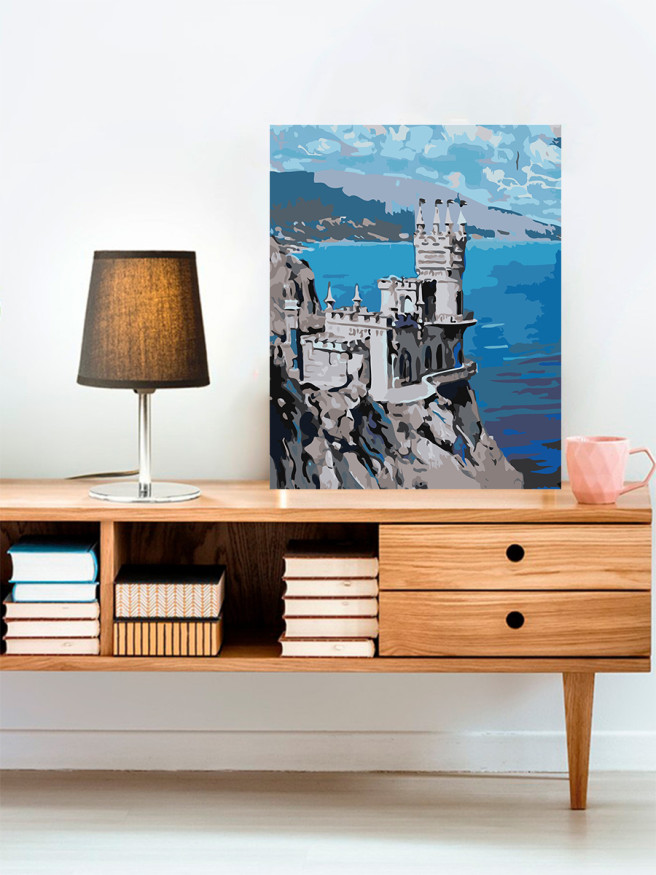 Картина по номерам &amp;quot;Красивая архитектура&amp;quot;