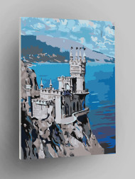 Raqamlar bo&#039;yicha rasm &quot;Chiroyli arxitektura&quot;