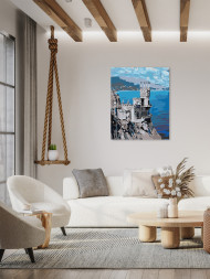 Raqamlar bo&#039;yicha rasm &quot;Chiroyli arxitektura&quot;