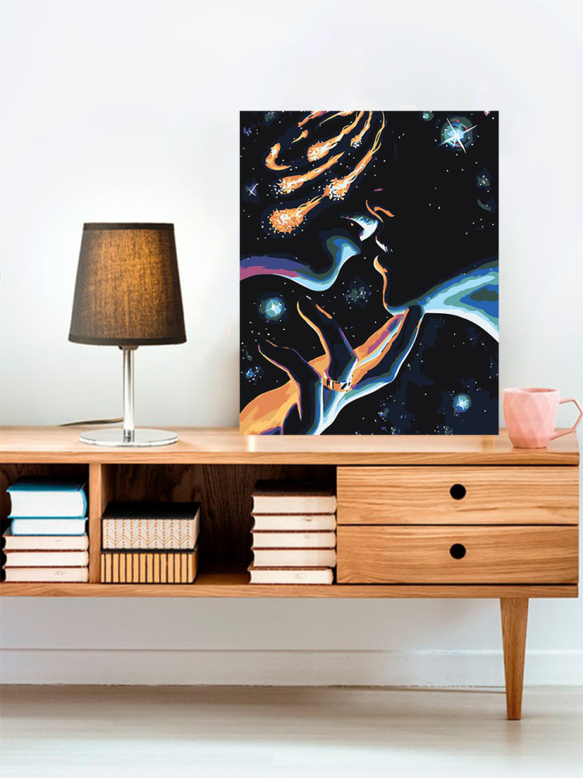 Картина по номерам &amp;quot;Космическая любовь&amp;quot;