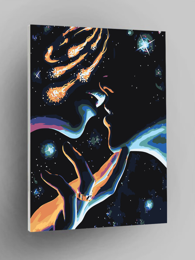 Картина по номерам &amp;quot;Космическая любовь&amp;quot;
