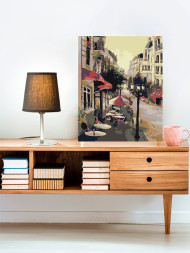 Картина по номерам &amp;quot;Ресторан в городе&amp;quot;